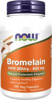 NOW Bromelain 500 mg - 120 Veg Capsules