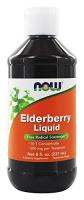 NOW Elderberry Liquid - 8-Ounce
