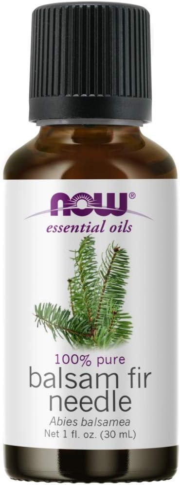 NOW Essential Oils, Balsam Fir Needle Oil, Woodsy Aromatherapy Scent, Steam Distilled, 100% Pure, Ve