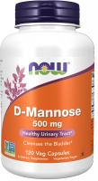 Now Foods D-Mannose 500 Milligram - 120 vcaps