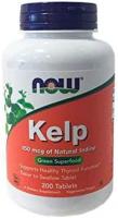 Now Foods Kelp, 150mcg of Natural Iodine - 200 Tab…