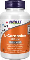 NOW Foods L-carnosine 500mg, 100 Vegetarian Capsules