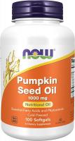 Now Foods Pumpkin Seed Oil 1000mg Soft-gels, 100-C