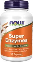 NOW Supplements, Super Enzymes, Formulated with Bromelain, Ox Bile, Pancreatin and Papain, Super Enz
