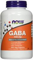 NOW Supplements, GABA (Gamma-Aminobutyric Acid) 50