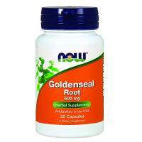 NOW Goldenseal Root 500 mg,50 Capsules