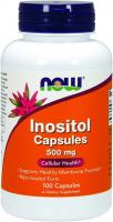 NOW Inositol 500mg - 100 Capsules