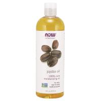 NOW Solutions, Jojoba Oil, 100% Pure Moisturizing, Multi-Purpose Oil for Face, Hair and Body, 4-Ounc