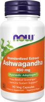 NOW Foods Ashwagandha 450mg – 90 Veg Capsules | Standardized Ex