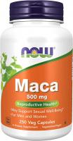 NOW Supplements, Maca (Lepidium meyenii) 500 mg, For Men and Women, Reproductive Health*, 250 Veg Ca