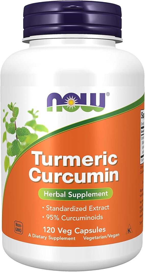 NOW Supplements, Turmeric Curcumin, Derived from T