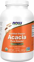 NOW Supplements, Acacia Pure Powder, Certified Org