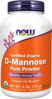 NOW Supplements, D-Mannose Powder, Non-GMO, Healthy Urinary Tract - 6 Oz (170g)