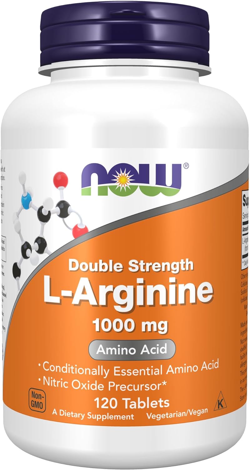 NOW Supplements, L-Arginine 1,000 mg, Essential Am