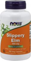 NOW Supplements, Slippery Elm, 400 mg, Herbal Supplement - 100 Veg Capsules