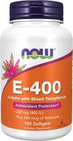 NOW Supplements, Vitamin E-400 IU, Mixed Tocopherols, Antioxidant Protection - 100 Softgels