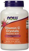 NOW Vitamin C Crystals Ascorbic Acid Powder, 8-Ounce