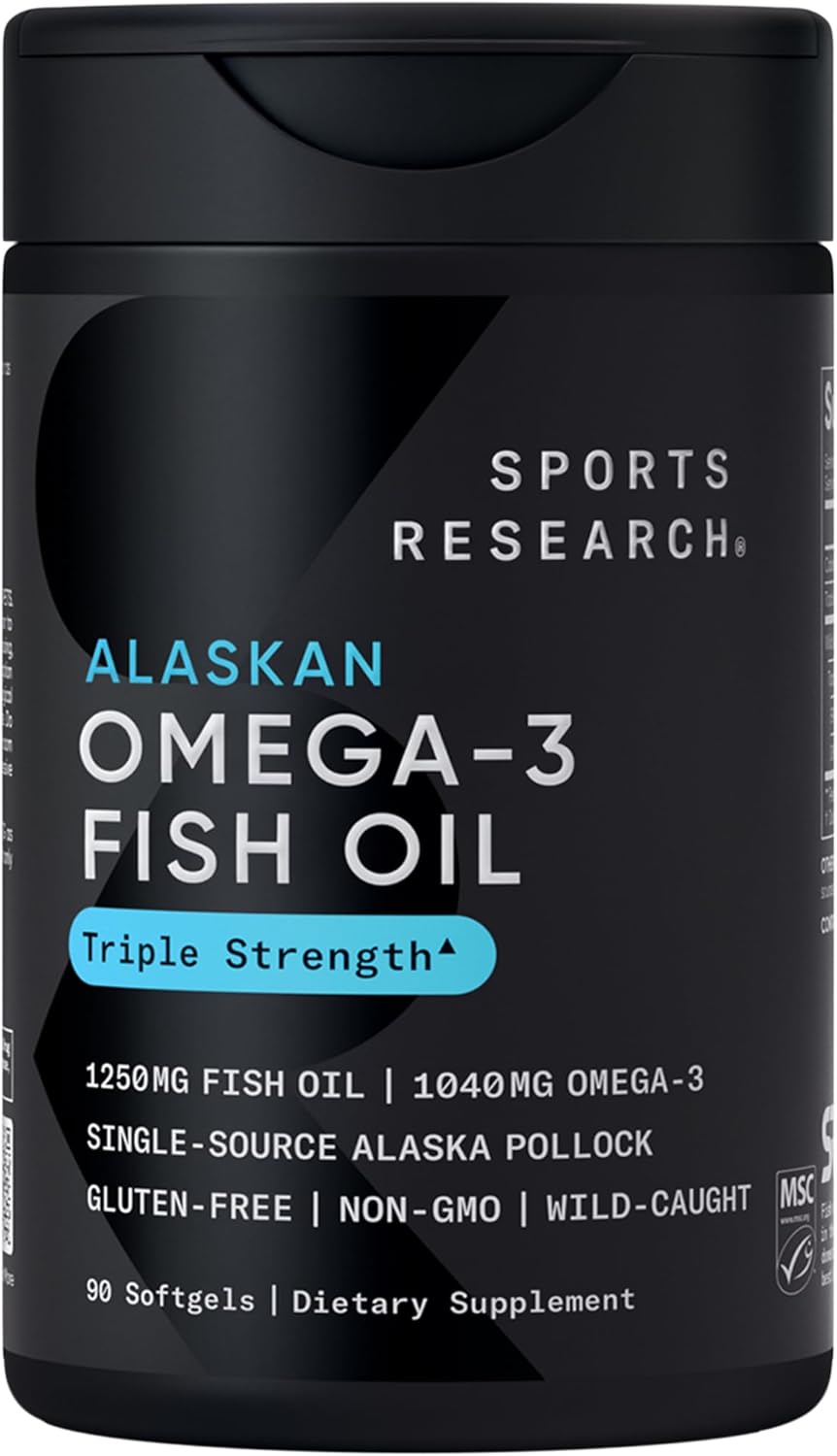 Omega-3 Wild Alaskan Fish Oil (1250mg per Capsule)&hellip;