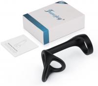 Premium Silicone Cock Ring for Sex Men Enhance Erection Sex Toys for Men and Couple - Black