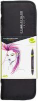Prismacolor 1776354 Premier Double-Ended Art Markers, Fine and Brush Tip, 48-Count with Carrying Cas