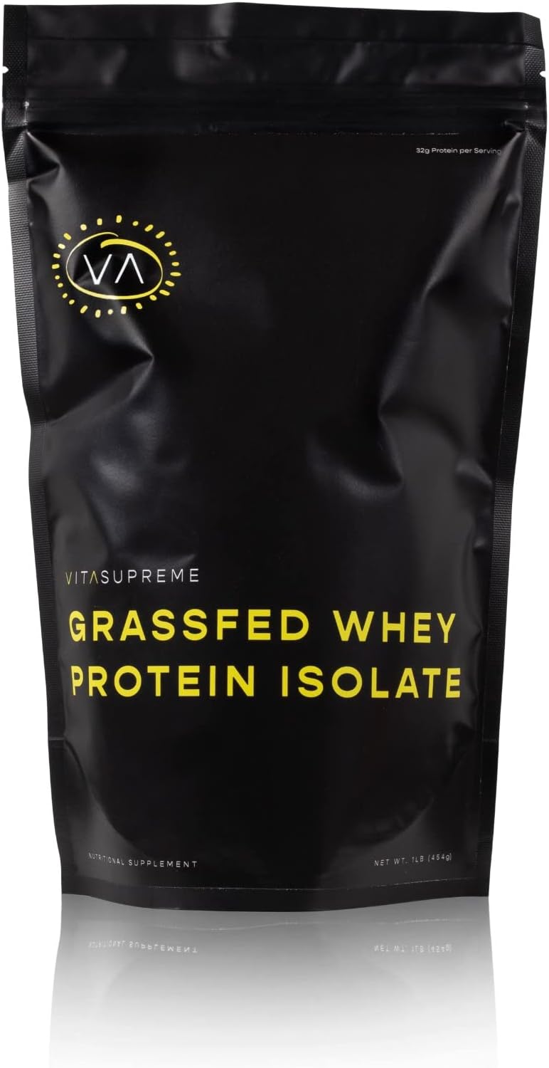Vita Supreme 100% Grass Fed Whey Protein Isolate �&hellip;