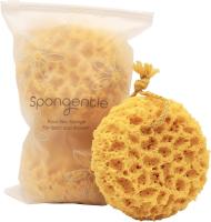 Deep Cleanse Loofah Sponge | Exfoliating Body Sponge Set | Natural Colors Bath and Shower Sponge | Pack of 3