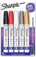 Sharpie Oil-Based Paint Markers, Medium Point, Ass&hellip;