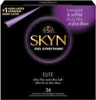 SKYN Elite  Feel EveryThing – Ultra-Thin, Lubricated Latex-Free Condoms - 36 Count