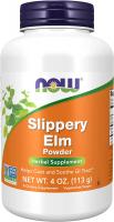 Slippery Elm Powder Non-GMO Project Verified, Herbal Supplement by NOW Supplements - 4.0 Oz (113g)