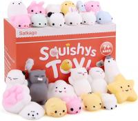 Satkago Mochi Squishy Toys,25pcs Sensory Toys