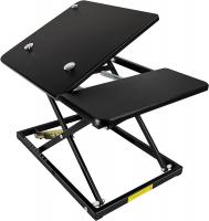 STANDNEE Tilt Standing Desk Converter Height Adjustable Stand Up Desk Riser Tilt Sit Stand Desk Conv