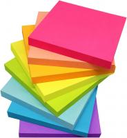 Sticky Notes 3x3 Inches,Bright Colors Self-Stick Pads, Easy to Post for Home, Office, Notebook, Pack