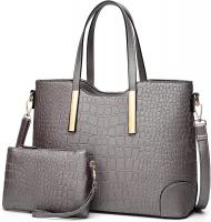 TcIFE Purses and Handbags for Womens Satchel Shoulder Tote Bags Wallets - Bronze