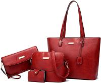 TcIFE Purses and Handbags for Womens Satchel Shoulder Tote Bags Wallets - Sexy Red