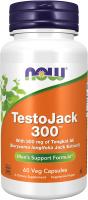 TestoJack 300 mg, 60 Vcaps by Now Foods