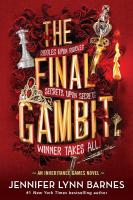 The Final Gambit Book Series, Hardcover edition The Final Gambit, young adult fiction Book, August 30, 2022 book release