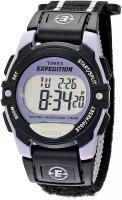 Timex Unisex T49658 Expedition Classic Digital Chrono Alarm Timer 39mm Watch, Black Fast Wrap Velcro