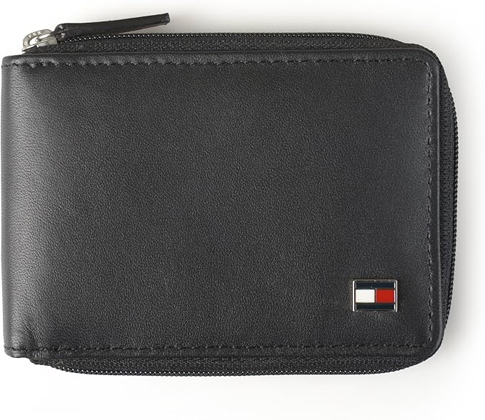 Tommy Hilfiger Men’s Zip-Around Slim Wallet – &hellip;
