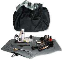 Travel, Toiletry & Cosmetic Organizer Makeup Portable Bag - Black