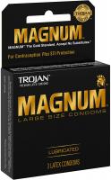 Trojan Magnum Lubricated Large Size Condoms, 3 Cou&hellip;
