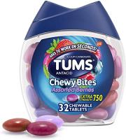 TUMS Chewy Bites Antacid Tablets Assorted Berries 