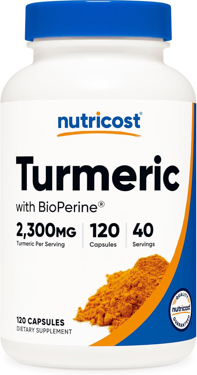 Nutricost Turmeric Curcumin with BioPerine – 230