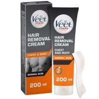 Veet Hair Removal Gel Creme for Men's Chest & Body - 6.7 Fl.Oz  (200ml)