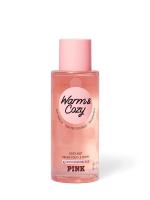 Victoria's Secret Women's Pink Warm and Cozy Body Mist Body Spray with Essential Oils - 8.4 Fl.Oz (2