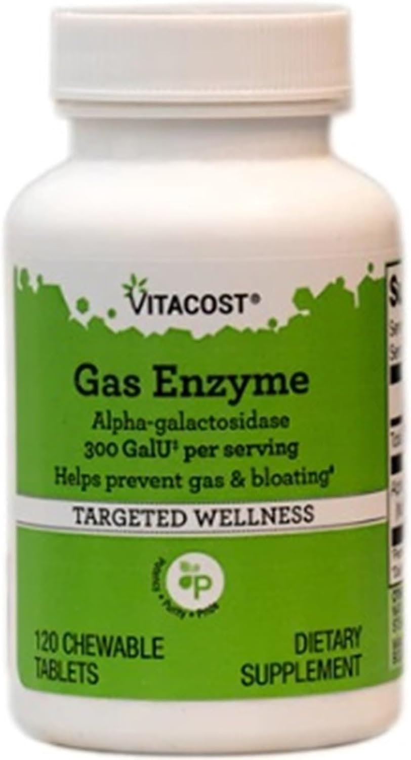 Vitacost Gas Enzyme Alpha-Galactosidase 