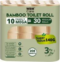 WBM Care Bamboo Paper Towels for Sensitive Skin 3-&hellip;