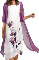 Women's Casual Cocktail Dresses Summer Long Length