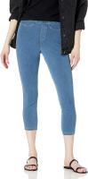 Women's Classic Denim Capri Leggings with Pockets &hellip;