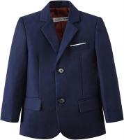 YuanLu Boys' Formal Suits Blazer Jacket Coat for 6 Year Age Kids - Navy Blue
