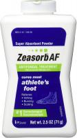 Zeasorb Antifungal Powder Treatment For Athletes Foot , Pack of 3 - 2.5 Oz (71g)
